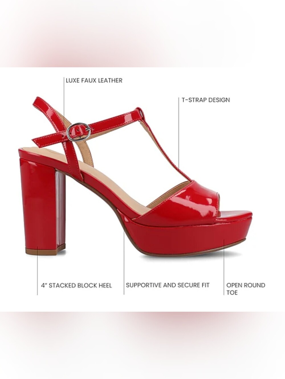(D-4841) Journee Collection Nalie Sandals  Sz 11